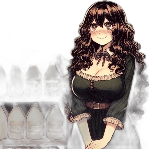dress, fantasy art, concept art, anime transparent PNG cut-out