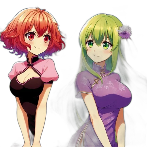 dress, anime, concept art, pixel art transparent PNG cut-out