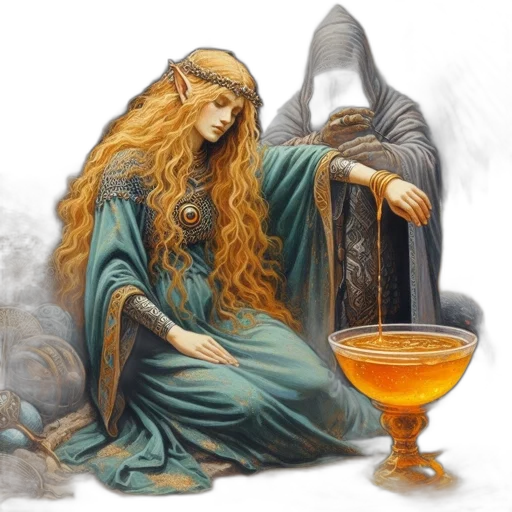 fantasy art, concept art, oil painting, photorealistic transparent PNG cut-out