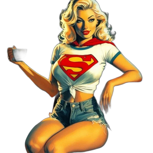 comic book art, cartoon, concept art, pixel art transparent PNG cut-out