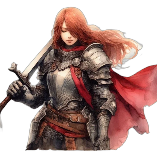sword, weapon, staff, fantasy art transparent PNG cut-out