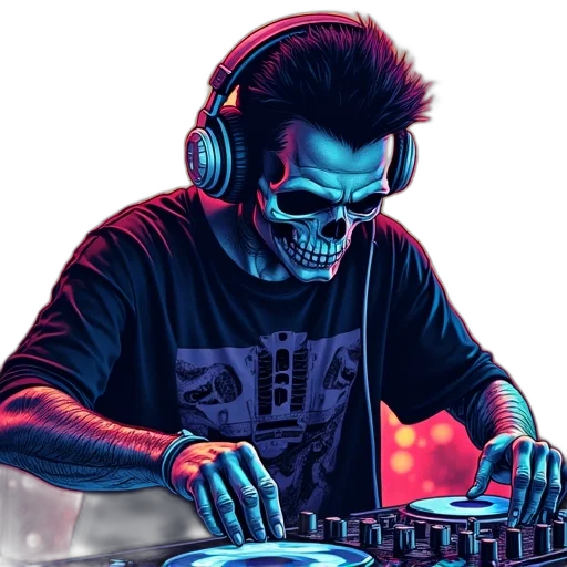 mask, jacket, face, cyberpunk transparent PNG cut-out