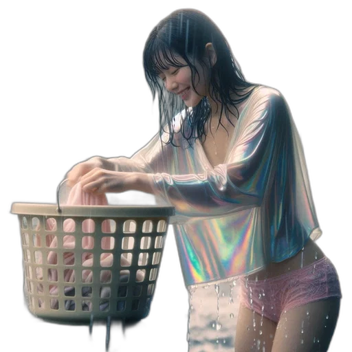 dress, robot, jewelry, concept art transparent PNG cut-out