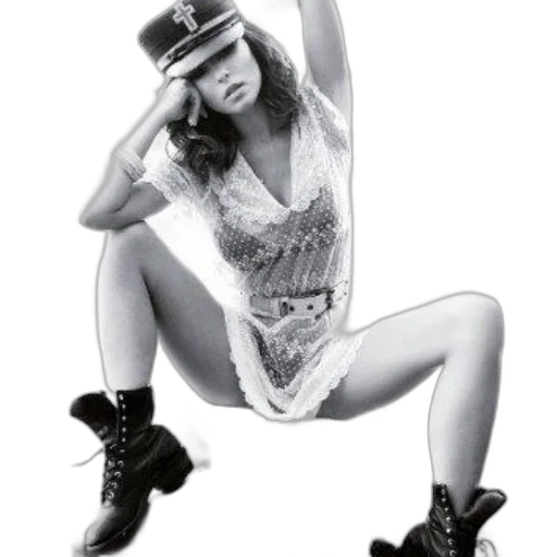 hat, dress, shoes, photorealistic transparent PNG cut-out