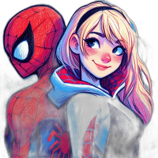 mask, comic book art, concept art, watercolor transparent PNG cut-out