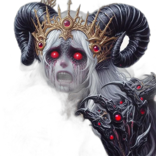 mask, creature, face, crown transparent PNG cut-out