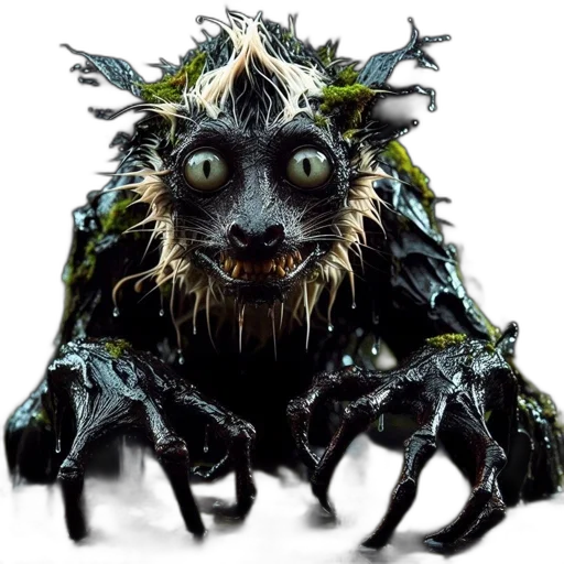 creature, mask, animal, dragon transparent PNG cut-out