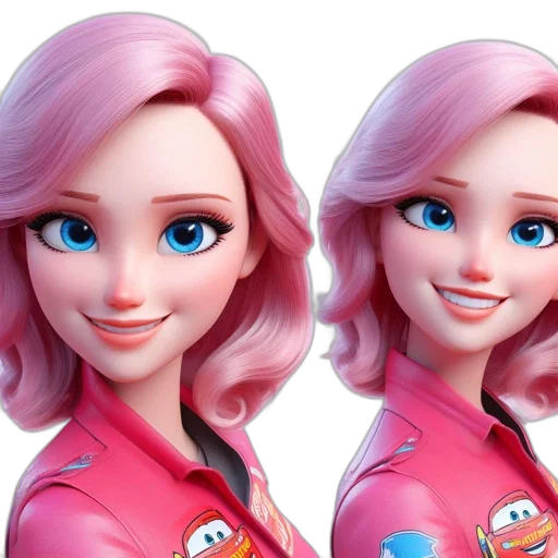 3d render, photorealistic, concept art, cartoon transparent PNG cut-out