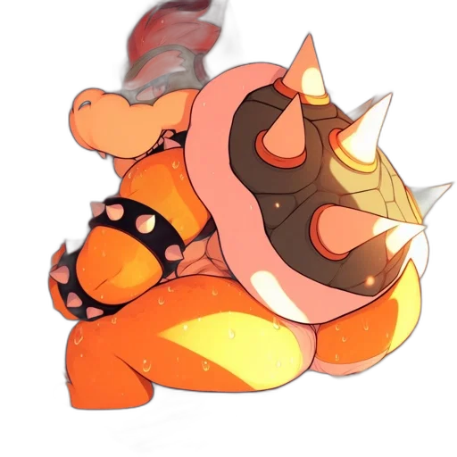 dragon, staff, crown, creature transparent PNG cut-out