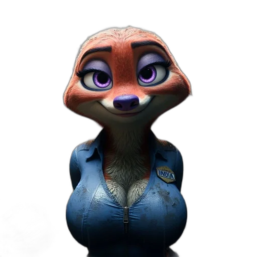staff, jacket, animal, creature transparent PNG cut-out