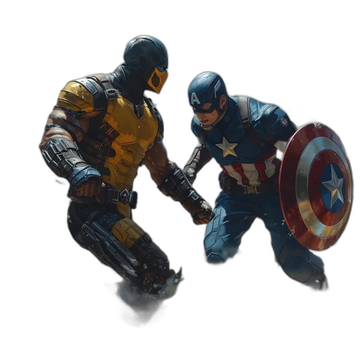 weapon, concept art, comic book art, 3d render transparent PNG cut-out