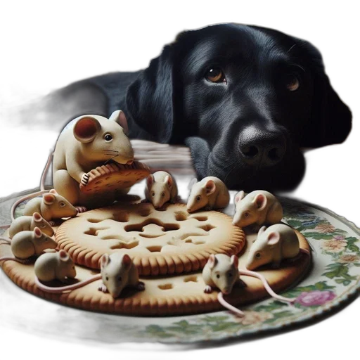 food, animal, photorealistic, oil painting transparent PNG cut-out