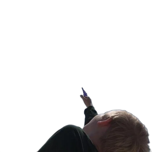 staff, weapon, jacket, hair transparent PNG cut-out