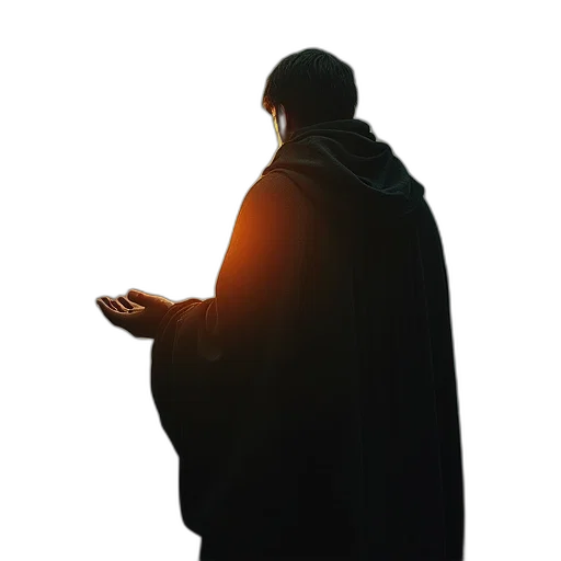 jacket, staff, weapon, sword transparent PNG cut-out
