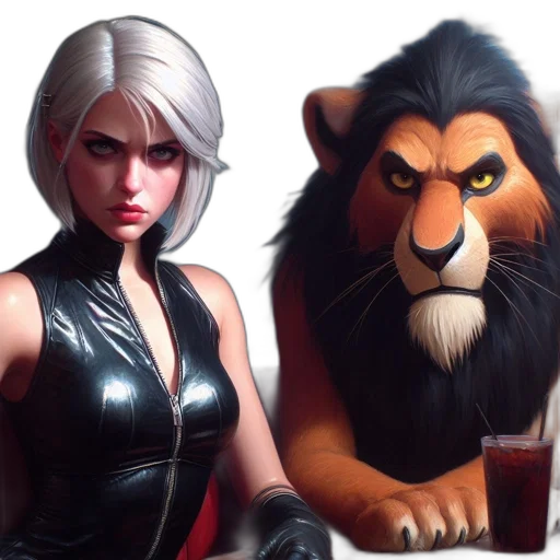 concept art, 3d render, fantasy art, comic book art transparent PNG cut-out