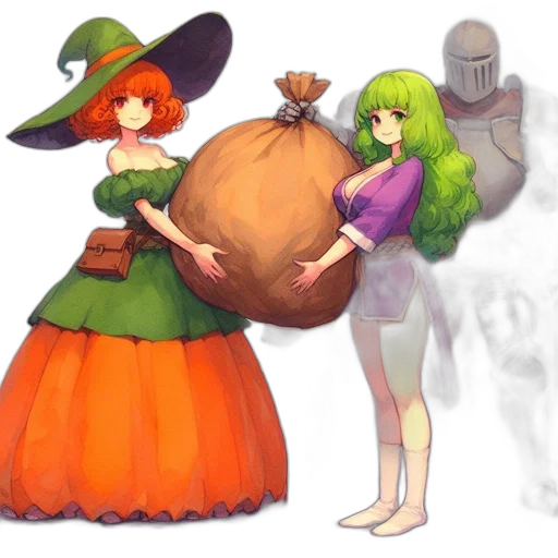 concept art, fantasy art, pixel art, 3d render transparent PNG cut-out