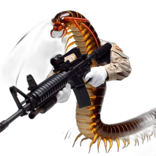 weapon, dragon, animal, creature transparent PNG cut-out