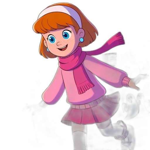 dress, jacket, staff, face transparent PNG cut-out