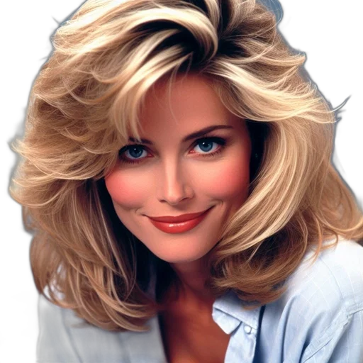 hair, face, photorealistic, oil painting transparent PNG cut-out