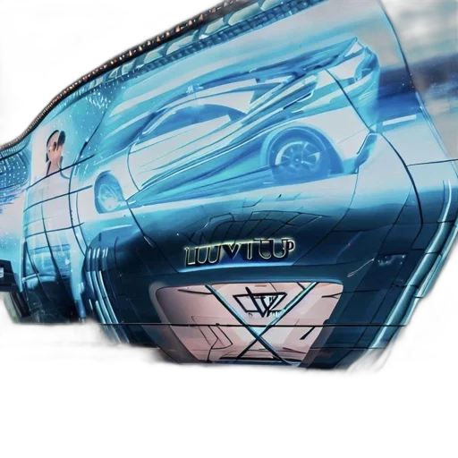 car, robot, weapon, concept art transparent PNG cut-out