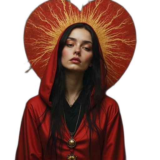 jacket, crown, hat, face transparent PNG cut-out