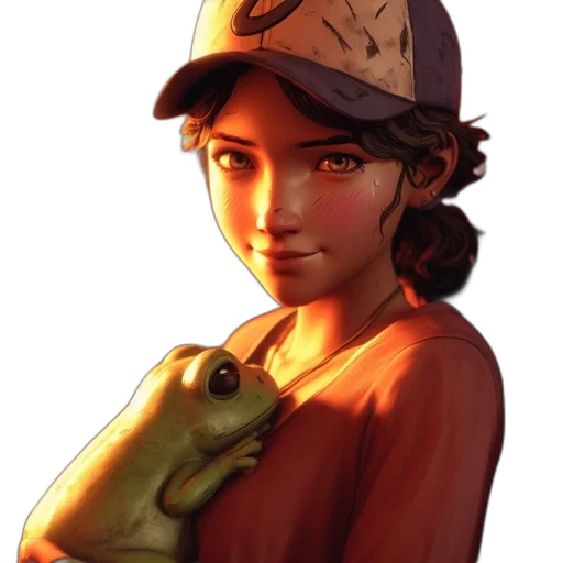 hat, face, creature, animal transparent PNG cut-out