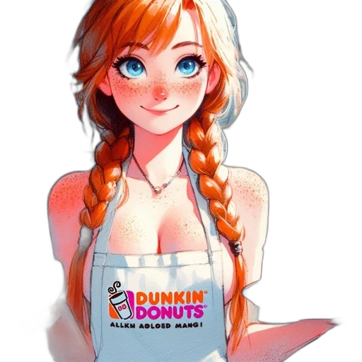 dress, food, anime, pixel art transparent PNG cut-out