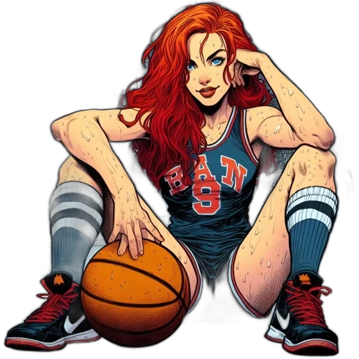 comic book art, cartoon, concept art, pixel art transparent PNG cut-out