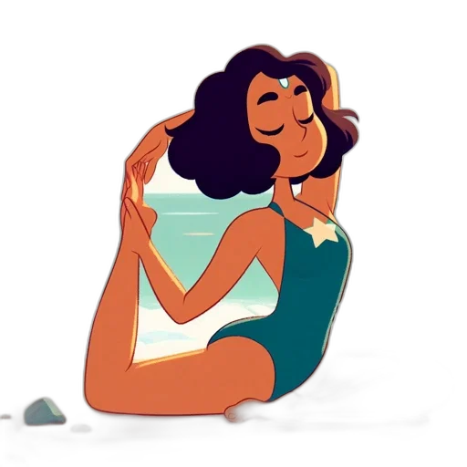 concept art, cartoon, watercolor, comic book art transparent PNG cut-out