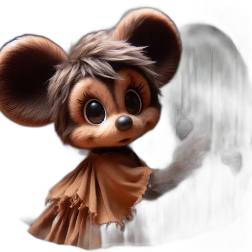 mask, staff, creature, face transparent PNG cut-out