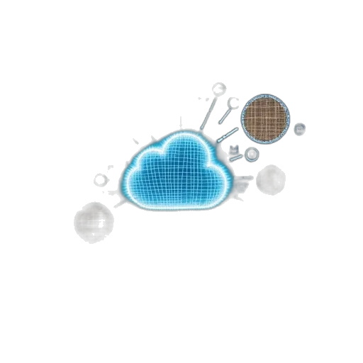 robot, pixel art, 3d render, fog transparent PNG cut-out