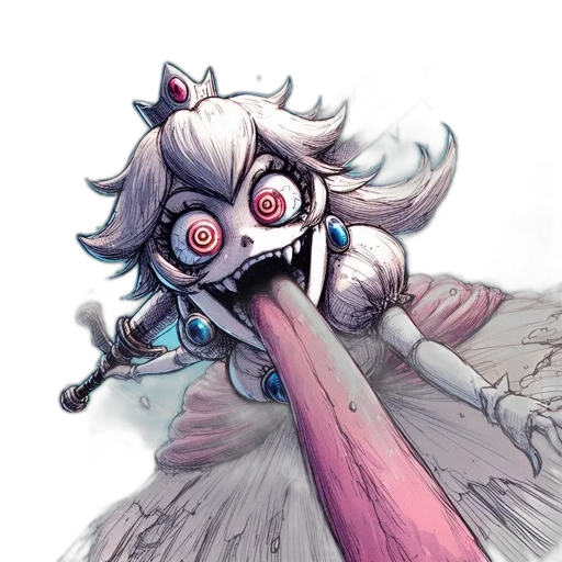 creature, mask, staff, weapon transparent PNG cut-out