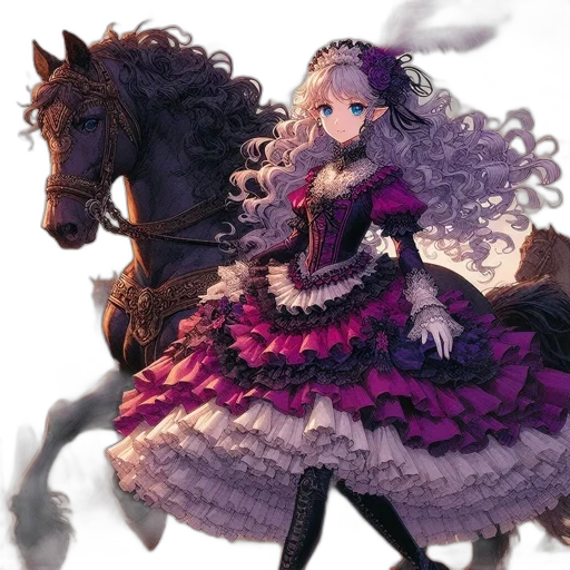 dress, animal, dragon, crown transparent PNG cut-out