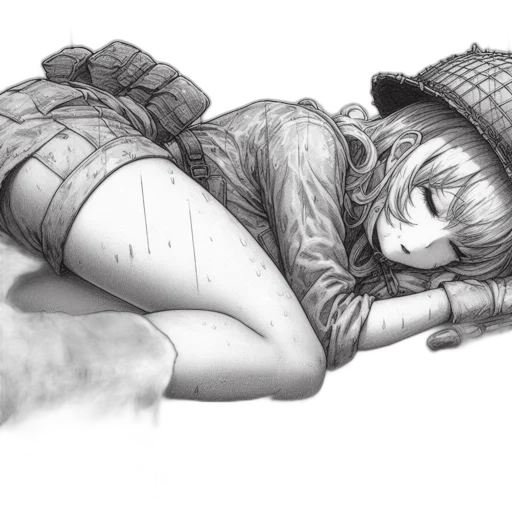 jacket, weapon, hat, dress transparent PNG cut-out