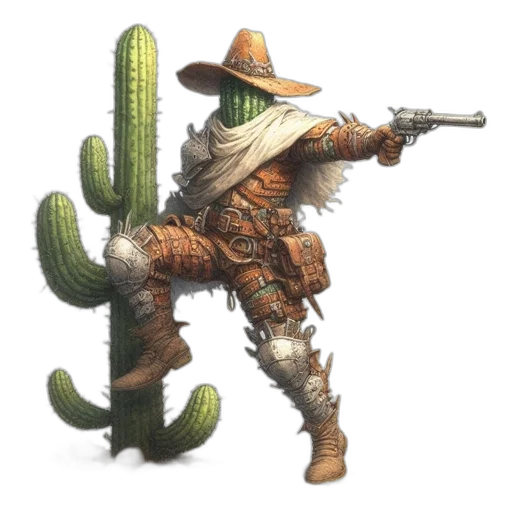 weapon, hat, staff, animal transparent PNG cut-out