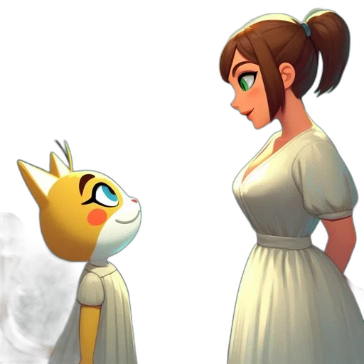 staff, dress, mask, concept art transparent PNG cut-out