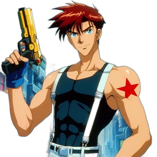 weapon, anime, concept art, pixel art transparent PNG cut-out