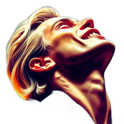 face, mask, creature, hair transparent PNG cut-out