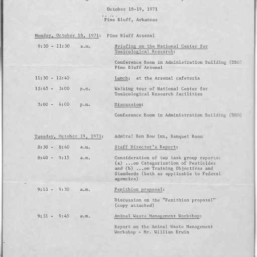 document, october, 18-19, 1971 transparent PNG cut-out