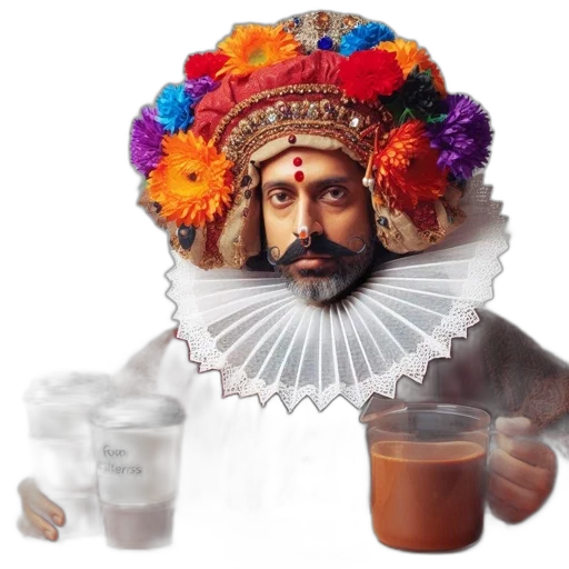 crown, food, face, staff transparent PNG cut-out