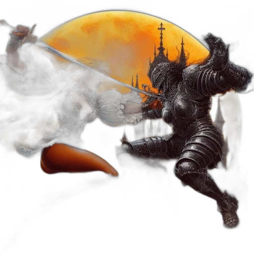 dragon, sword, weapon, staff transparent PNG cut-out