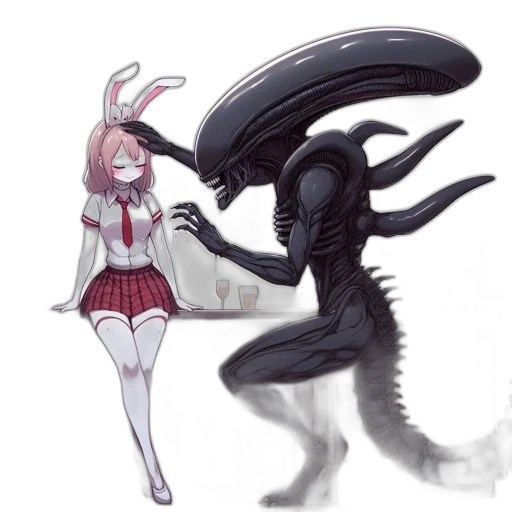 creature, dress, animal, robot transparent PNG cut-out