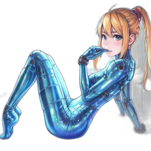 robot, dress, anime, cartoon transparent PNG cut-out