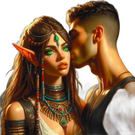 fantasy art, concept art, photorealistic, pixel art transparent PNG cut-out