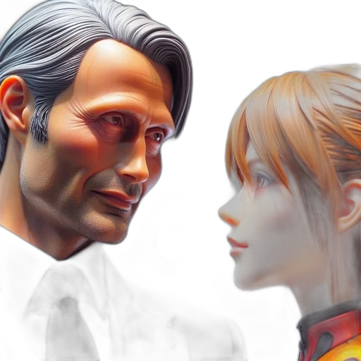 photorealistic, 3d render, concept art, comic book art transparent PNG cut-out