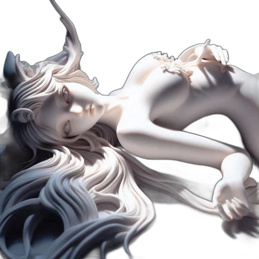 creature, concept art, 3d render, photorealistic transparent PNG cut-out