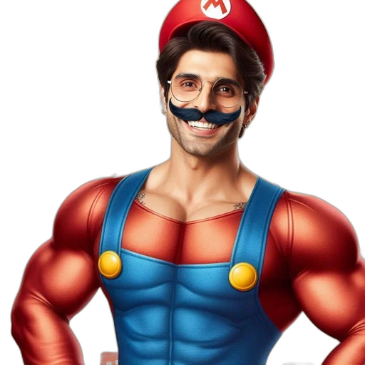 mask, cartoon, 3d render, concept art transparent PNG cut-out