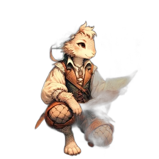 staff, dragon, animal, creature transparent PNG cut-out