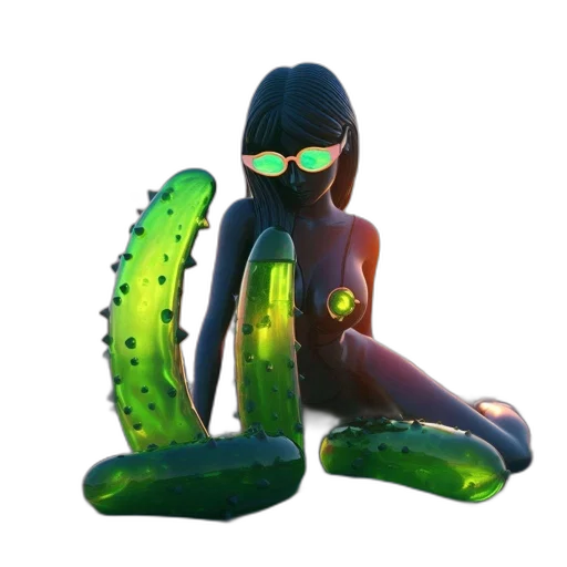 creature, animal, weapon, 3d render transparent PNG cut-out