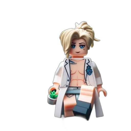 staff, jacket, 3d render, concept art transparent PNG cut-out